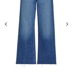 PAIGE Anessa Wide Leg Jeans in Painterly wash, Sz 32